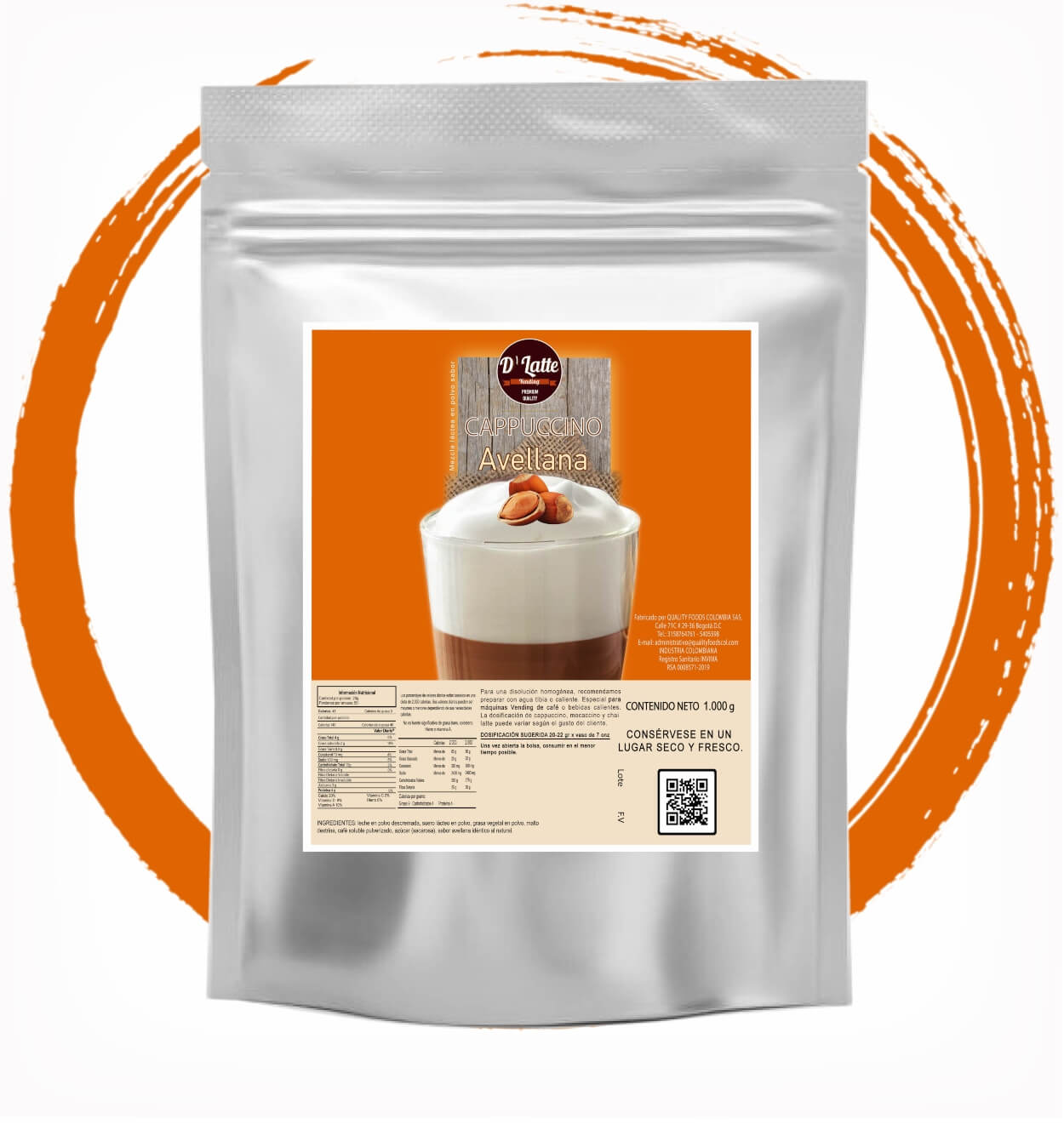 Cappuccino Avellana D'Latte - Quality Foods