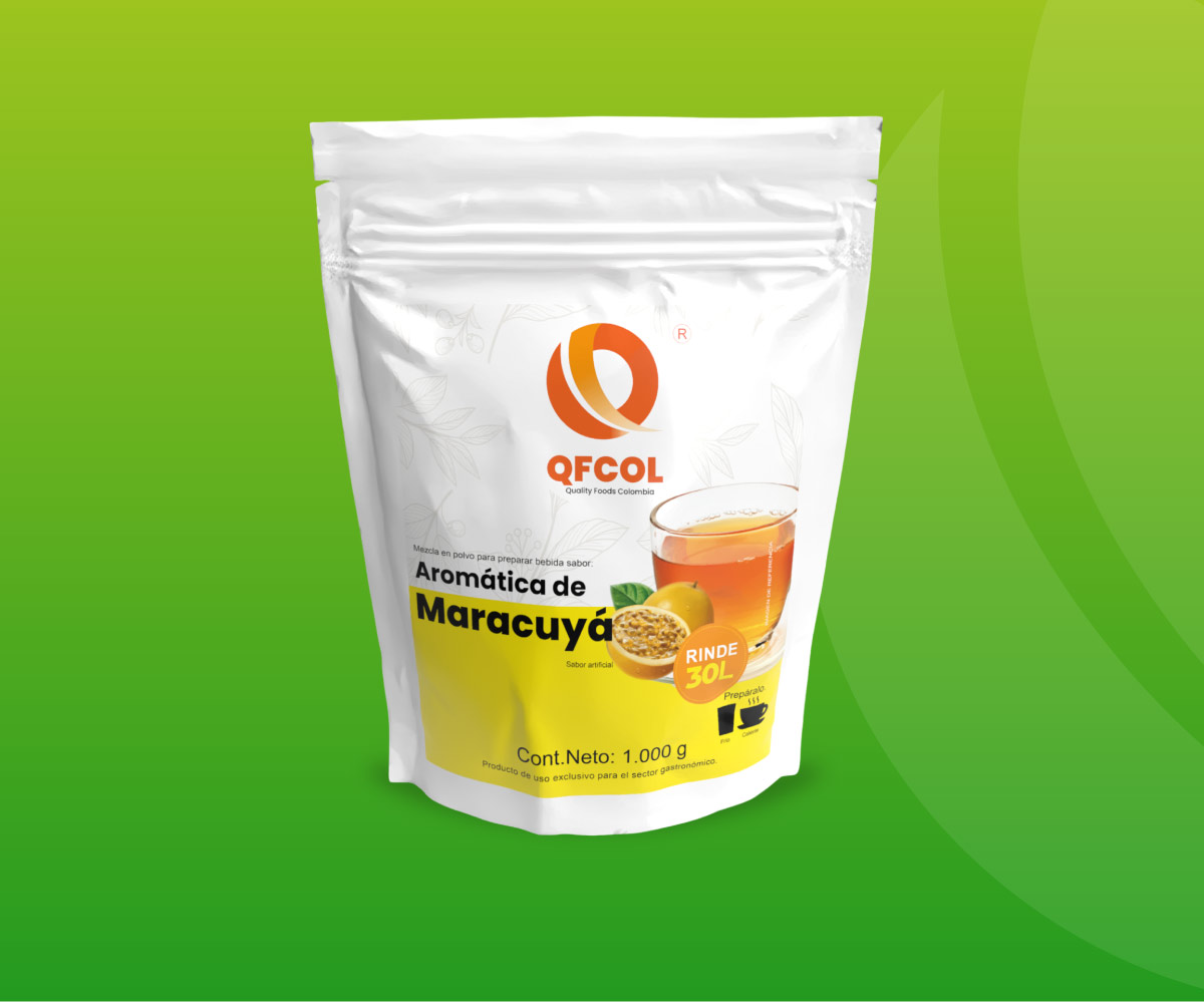 Aromática en polvo maracuyá Vending