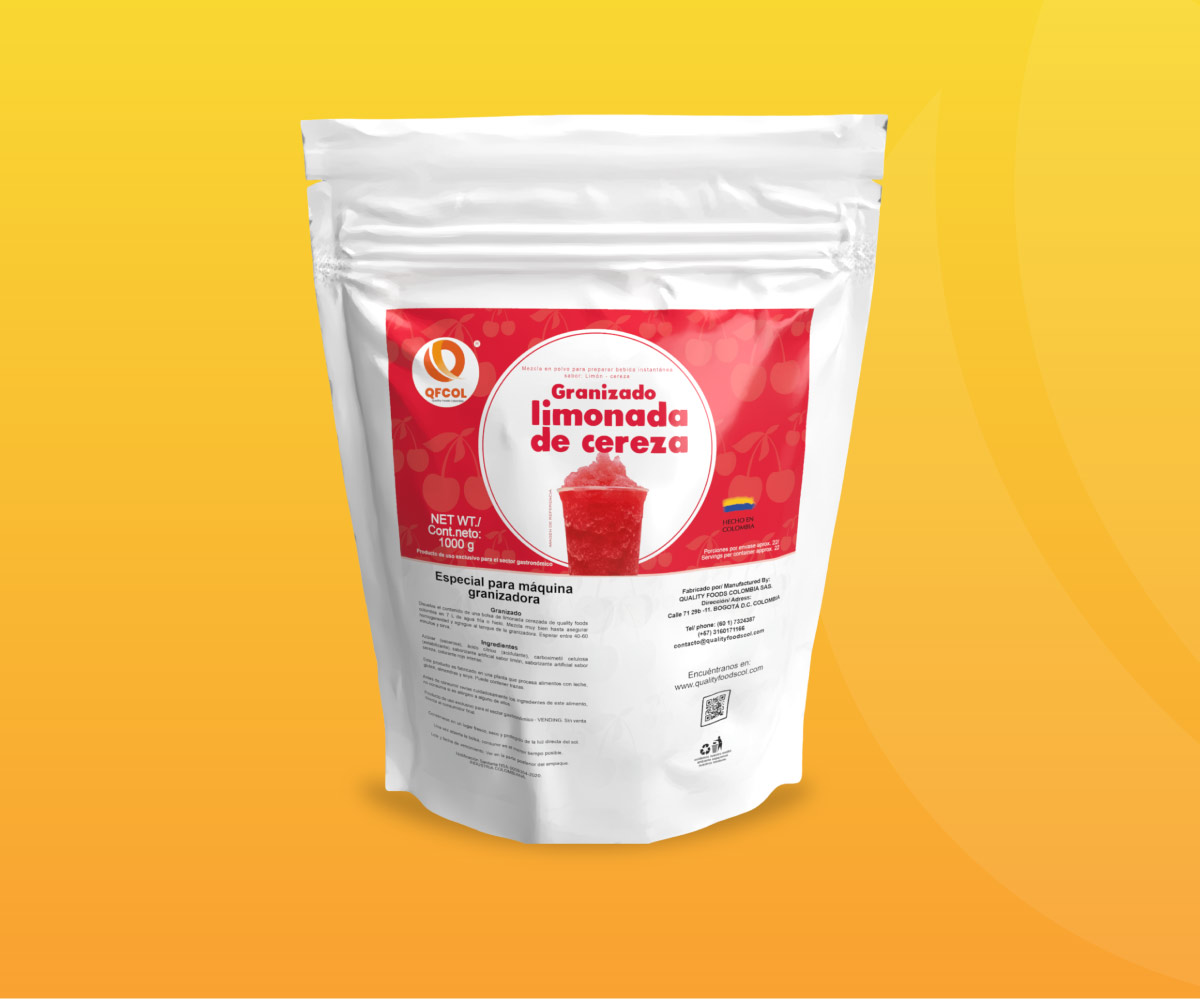 Granizado Limonada de Cereza