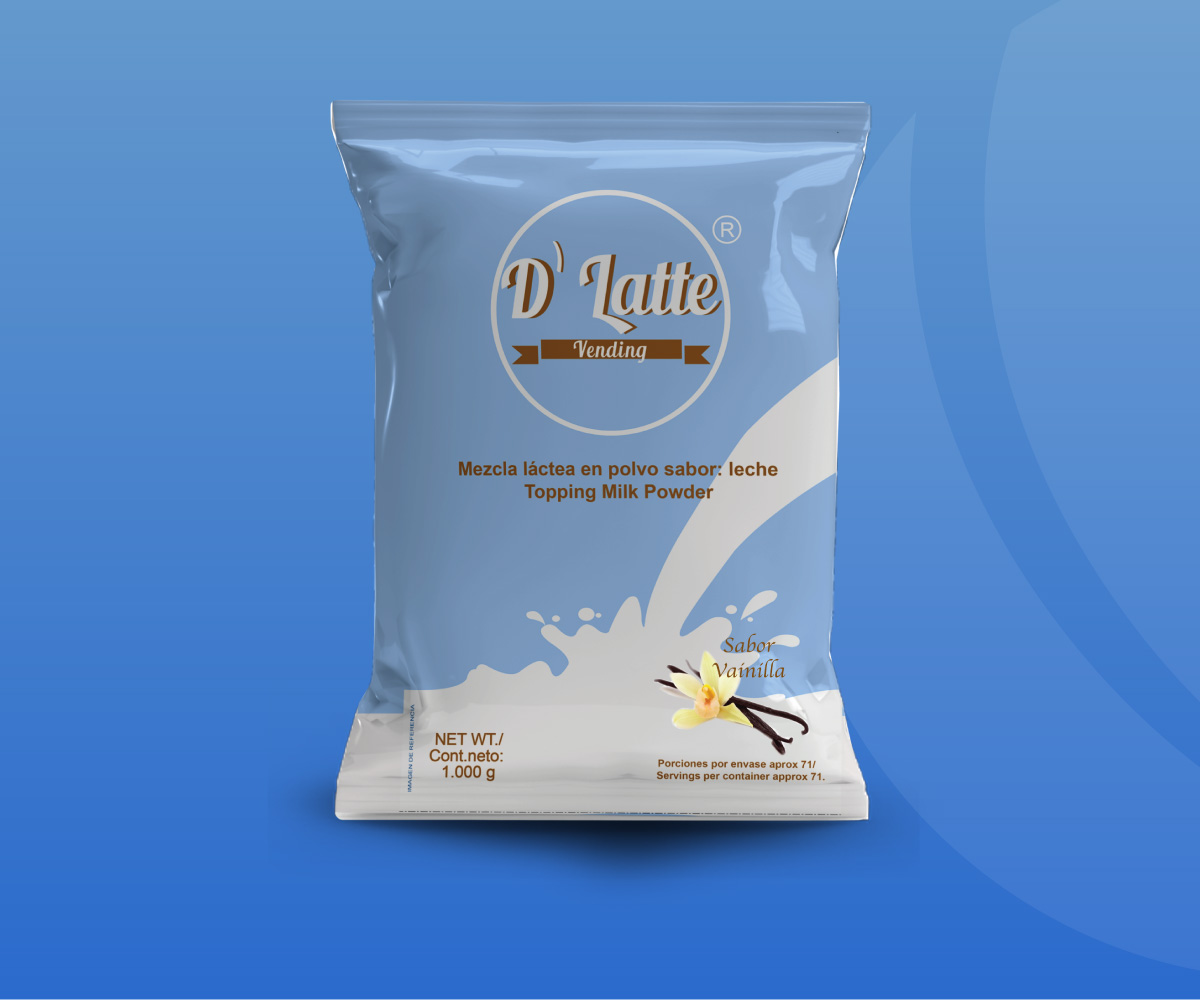 “Leche” Vending en polvo sabor vainilla – D´latte
